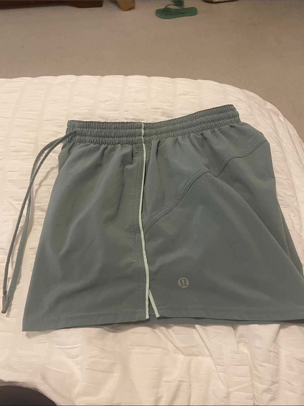 lululemon athletica Sage Green Athletic Shorts